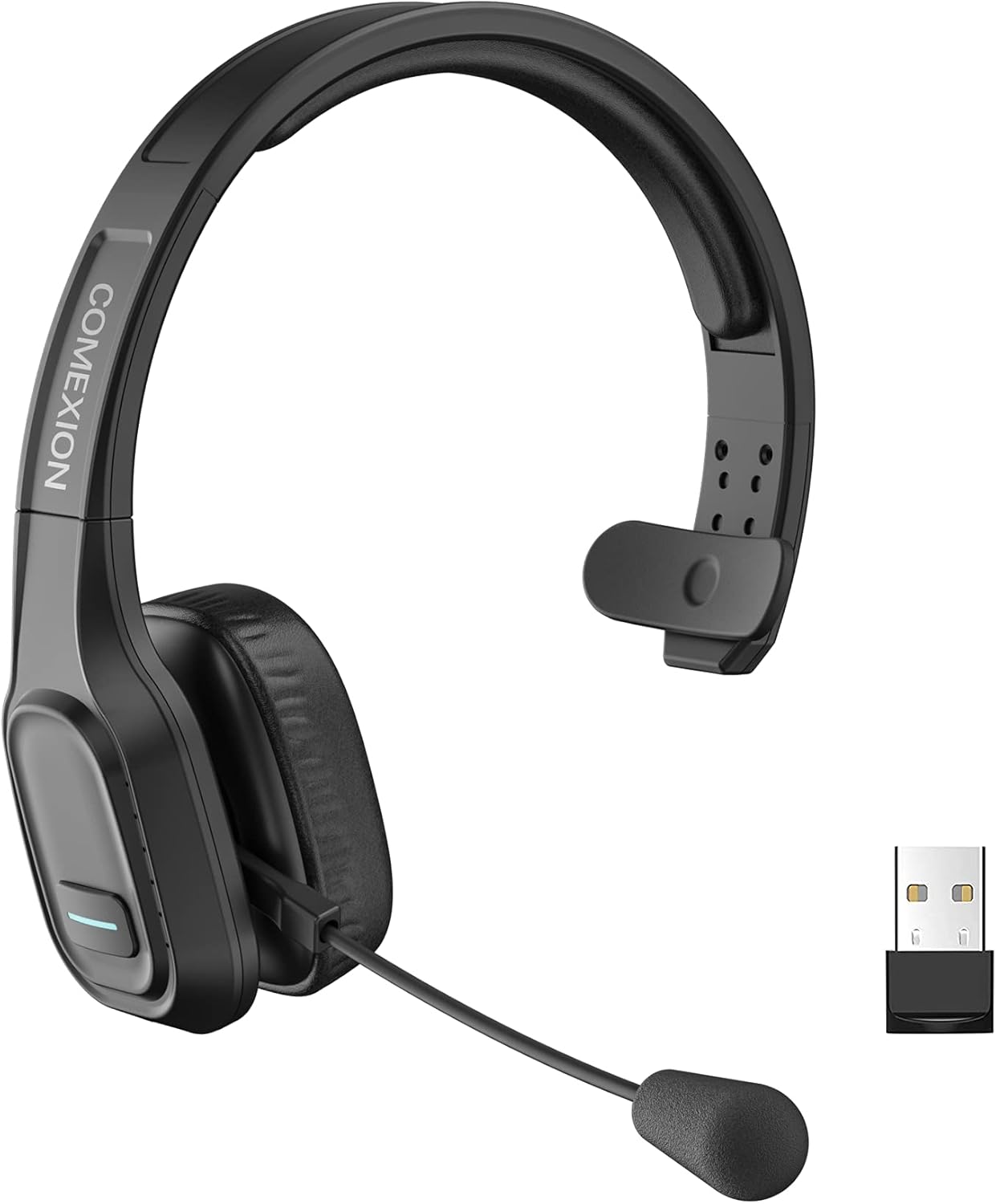 Wireless Bluetooth Headset with Noise Canceling Microphone, Pack of 2 Q976