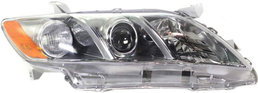 Passenger Side Headlight Assembly for Toyota Camry 2007 2008 2009 SE Model Z774