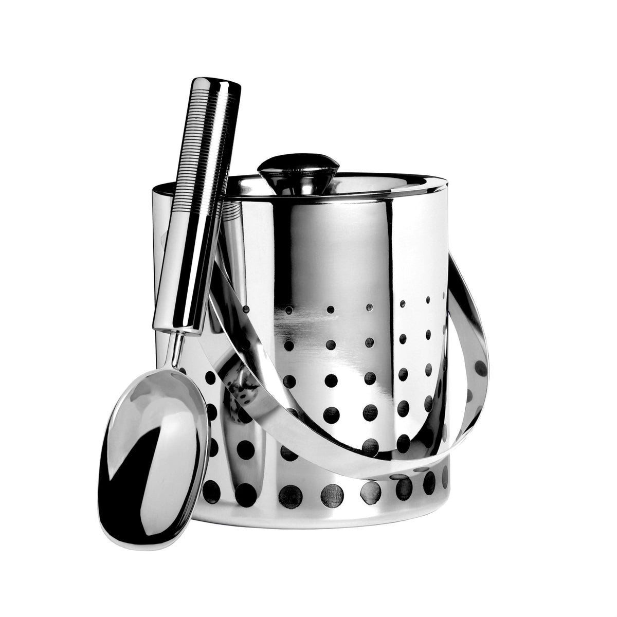 Stainless Steel Ice Bucket and Scoop A4043