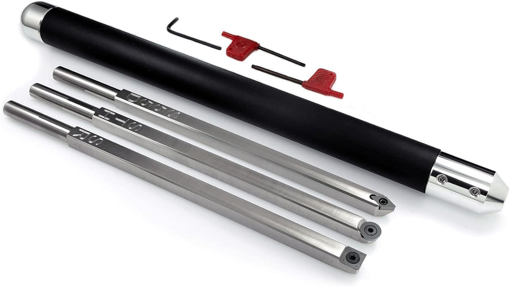 Carbide Wood Lathe Tools, 26" Overall Length, Stainless Steel Y430