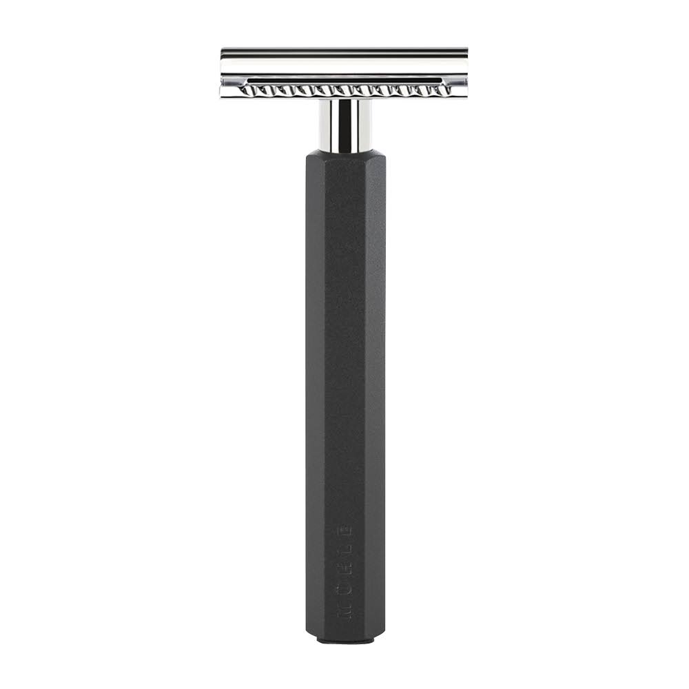 Graphite Hexagon Safety Razor D765228