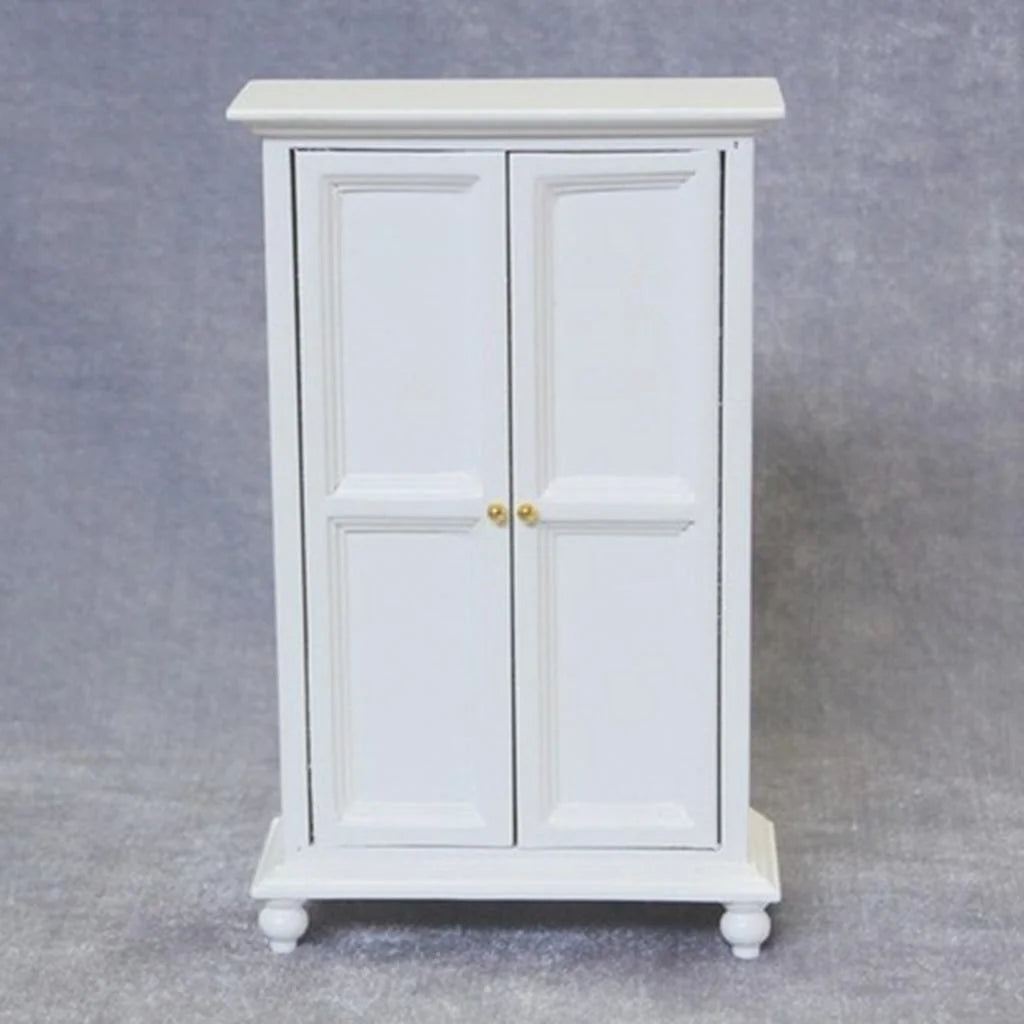 White Armoire Cupboard Cabinet B59026