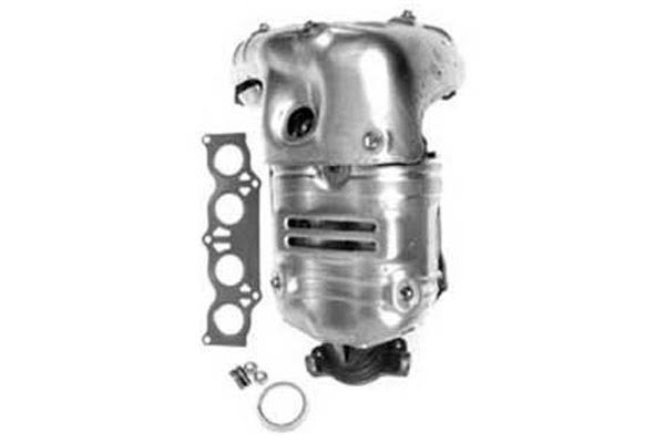 Catalytic Converter with Integrated Exhaust Manifold J829