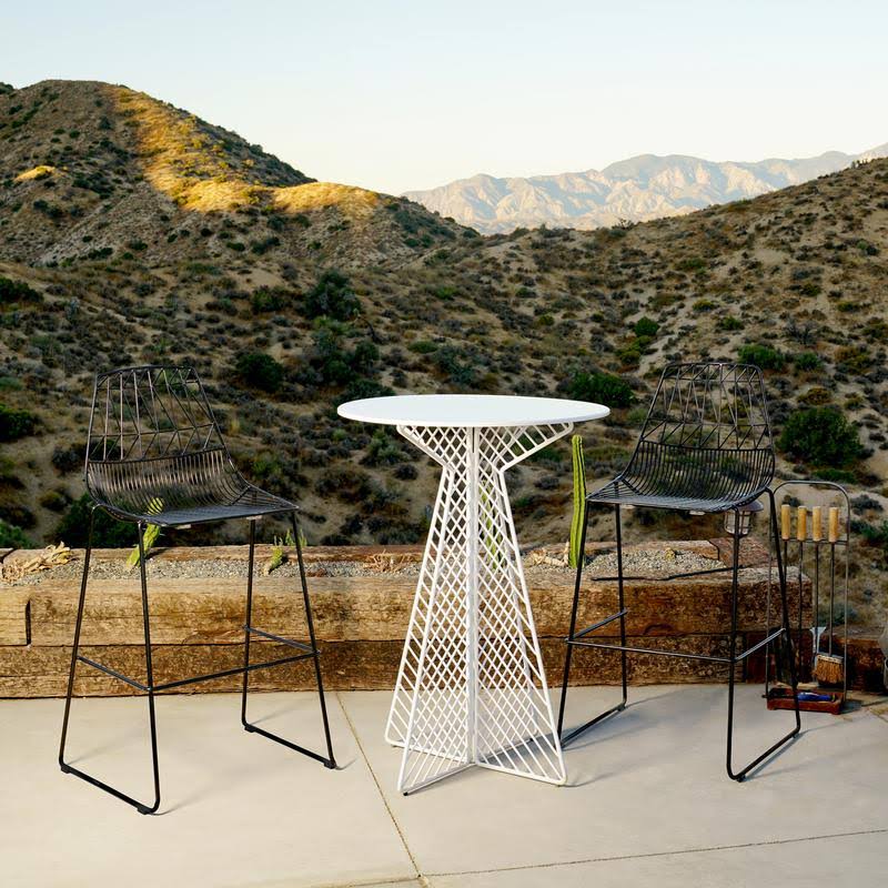 White Cafe Pub Table M1150