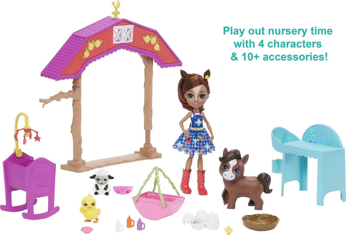 Barnyard Nursery Playset With Horse Doll S3435