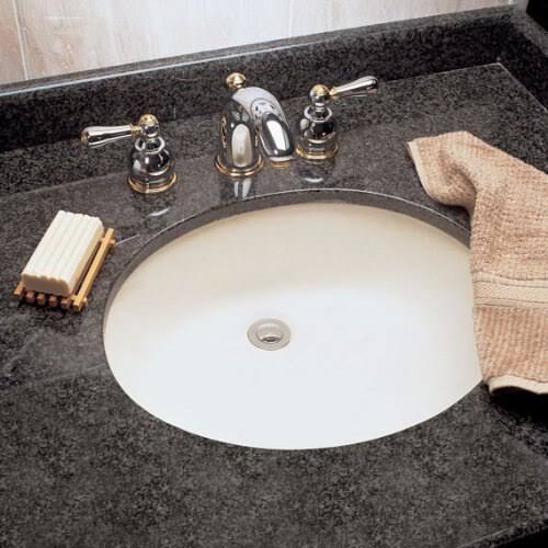Ovalyn Undermount Bathroom Sink in Bone H808308