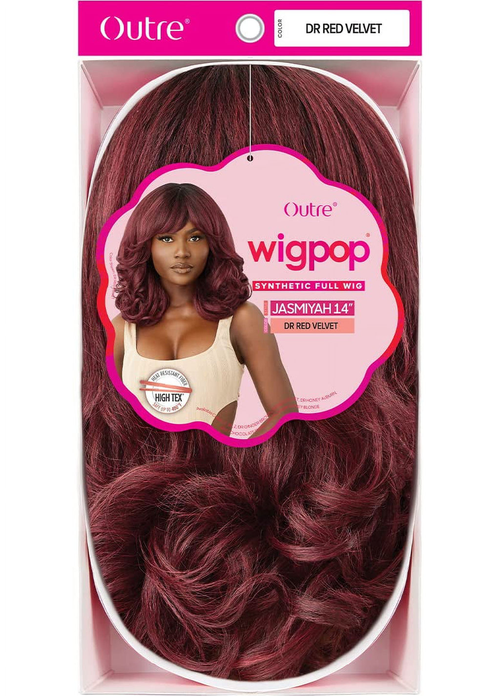 14" DR Brown Wig X7973