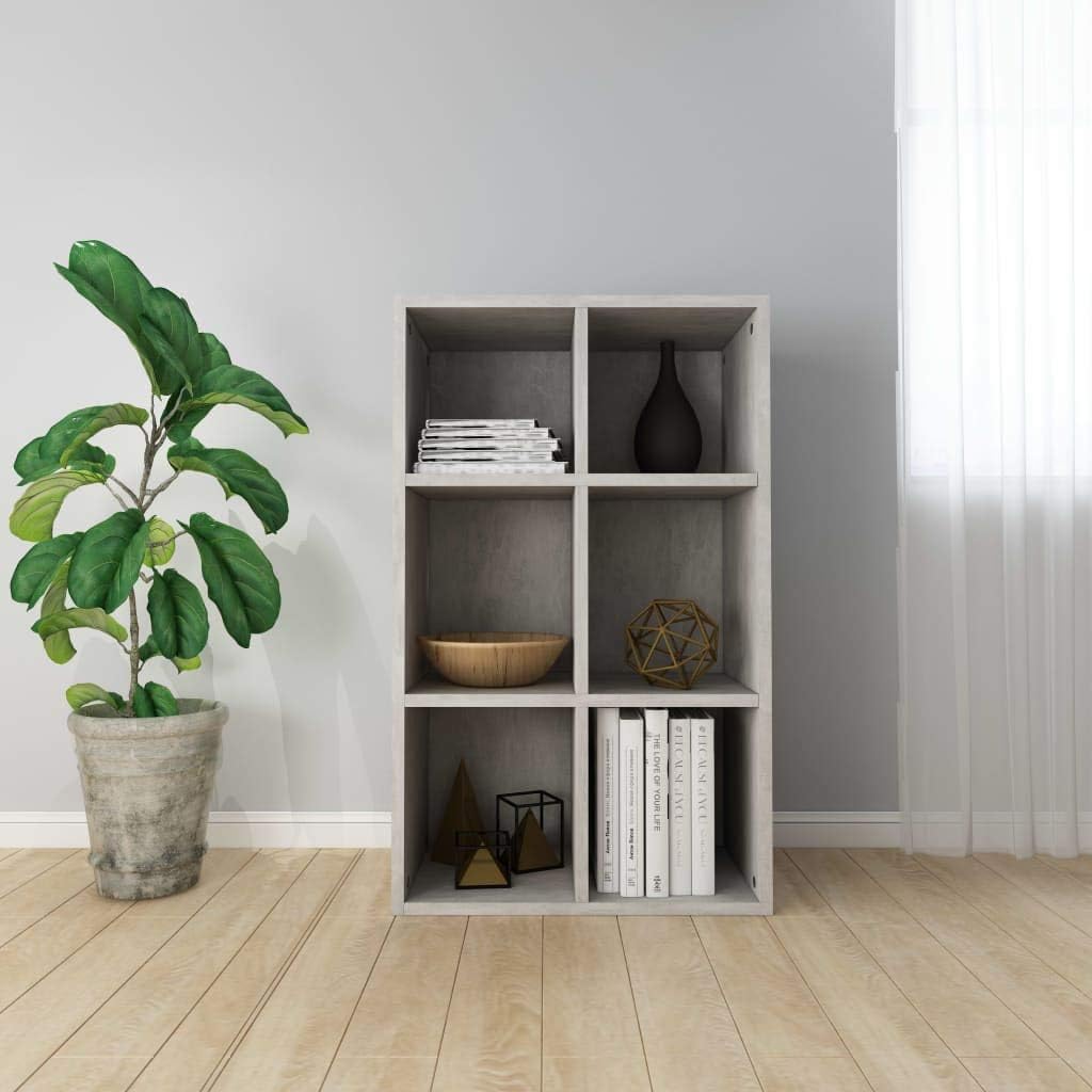 White and Sonoma Oak Book Cabinet Sideboard O576010