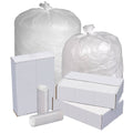 Clear 0.8 Mil 45 Gallon Can Liners Box of 250 E264972