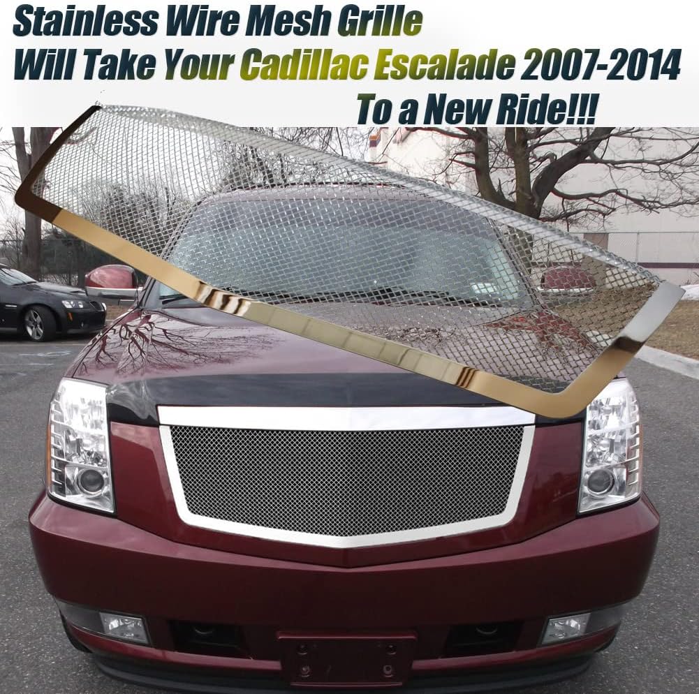 Chrome Grill Insert for Cadillac Escalade 2007-2014 T816493