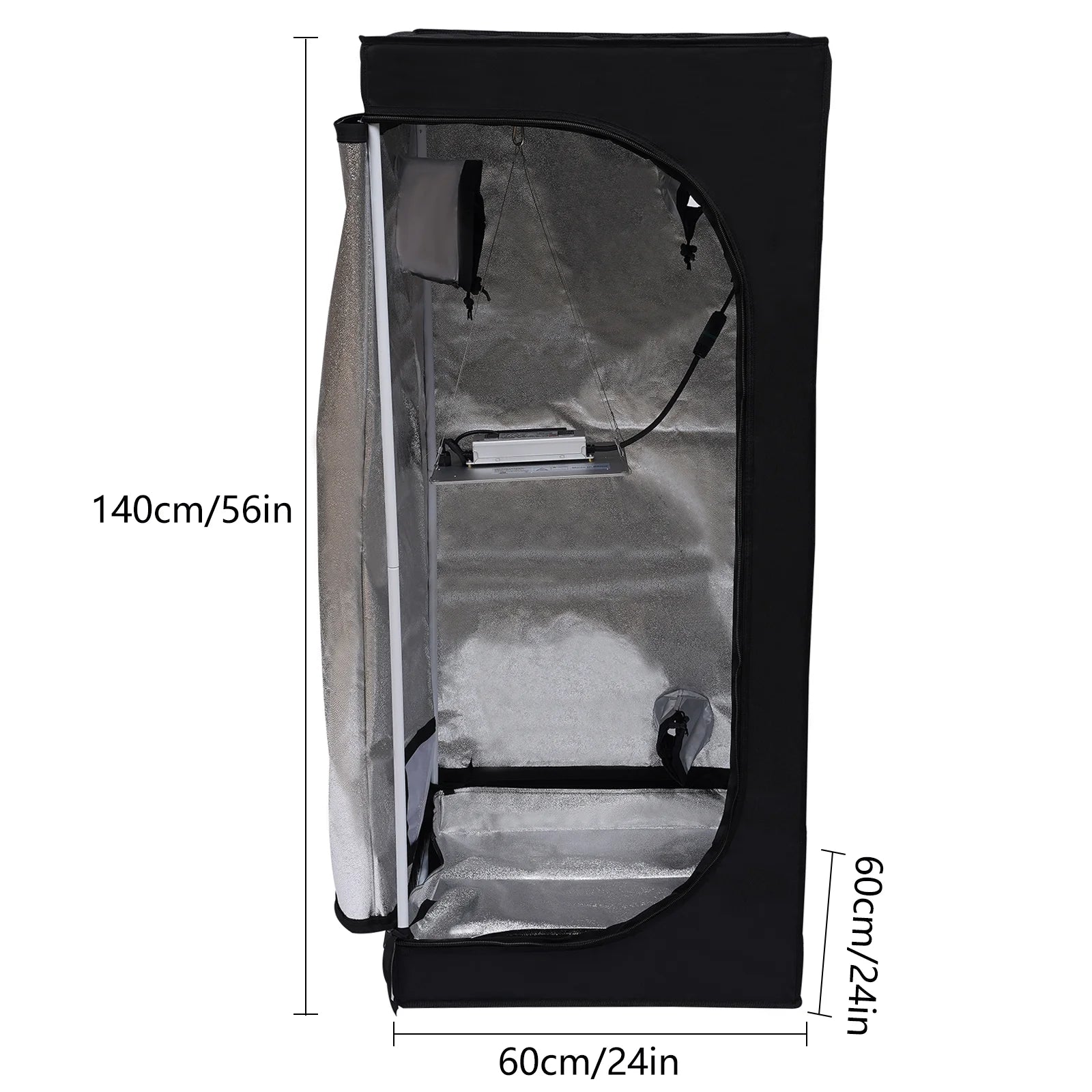 Grow Tent Kit with LED Grow Light and Ventilation Kit Z82144