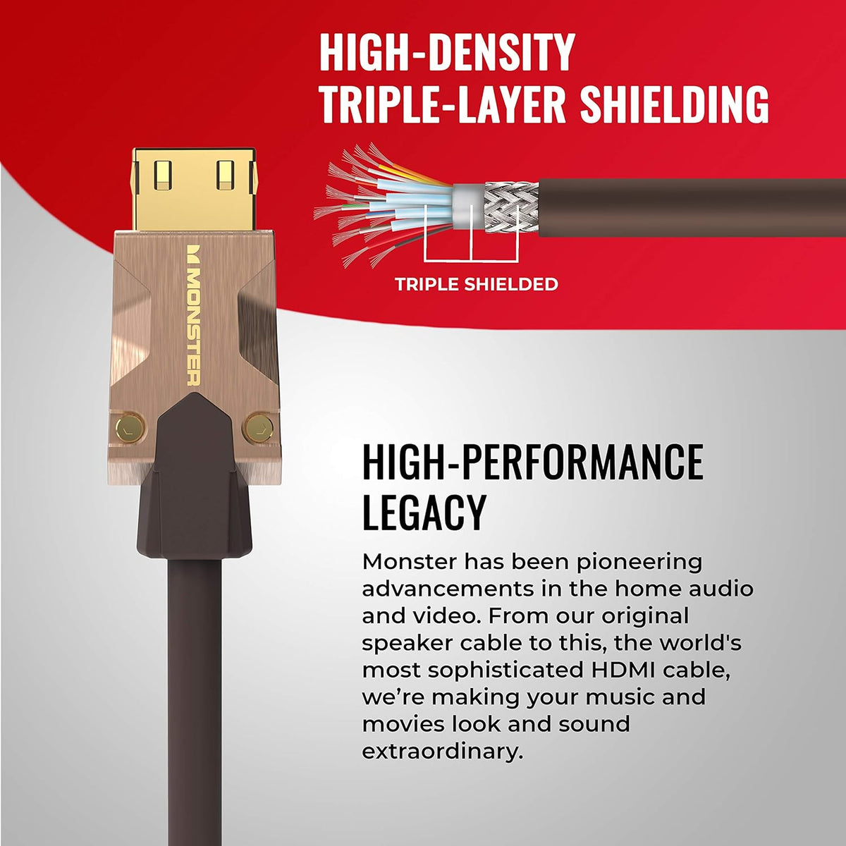 Certified Premium Ultra High Speed HDMI Cable - 2.0 4K 60Hz, 25 Gbps - 5 Meters (16.4 Ft) P128