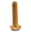 3/4 inch-10 x 6 1/2 inch Coarse Thread Grade 8 Hex Cap Screw, Alloy Steel Yellow Zinc Plated, Pk 10 G8496