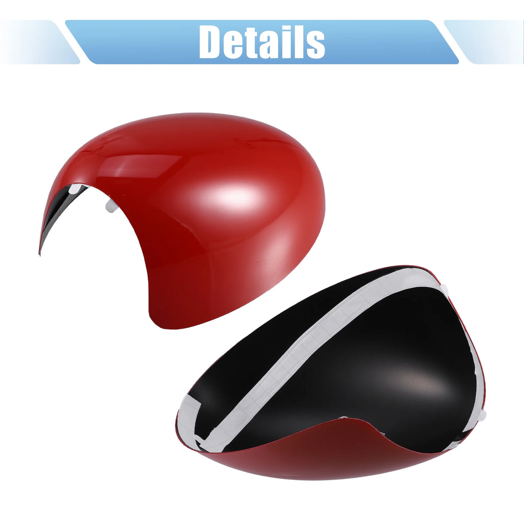 Red Rearview Mirror Cover for Mini Cooper S R50/R53 V4248
