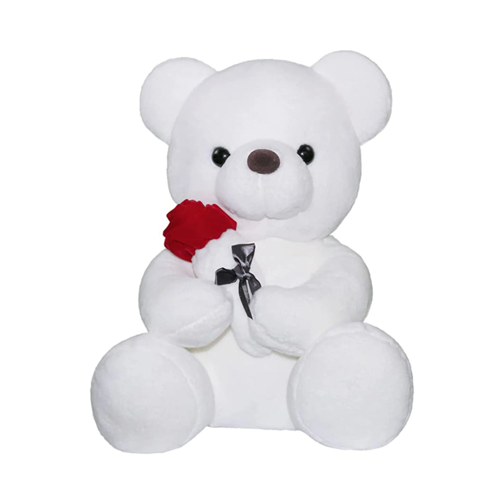 Teddy Bear with Rose Stuffed Animal Plush Toy F228353