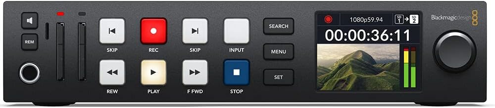 HyperDeck Studio HD Plus Bundle with 64GB Ultra SDXC Memory Card, HDMI Cable J983