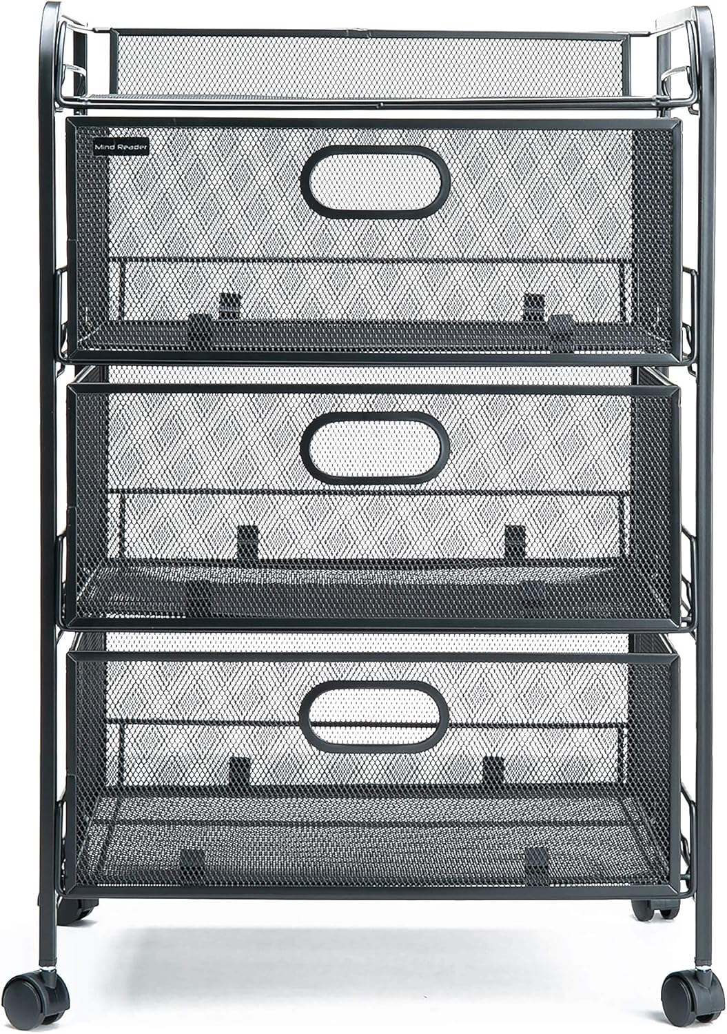 Rolling Storage Cart with 3 Drawers W368