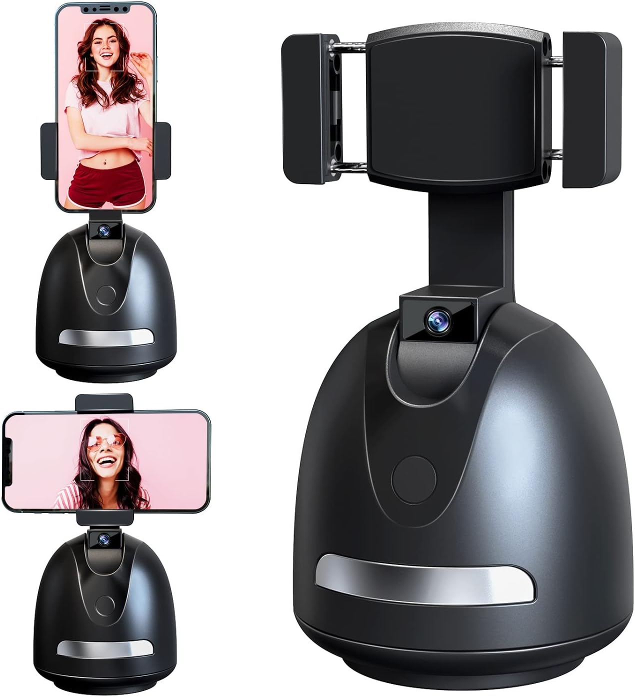 AI Smart Tracking Phone Holder with Built-in Battery P43281