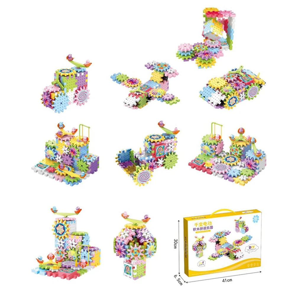 Rotating Gear Building Block Building Toys R7970