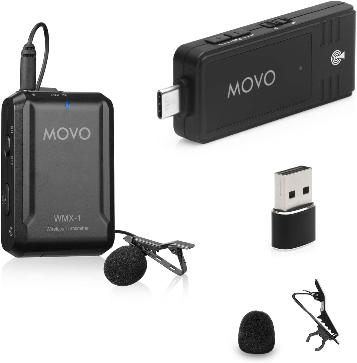 USB-C Wireless Lavalier Microphone P7140