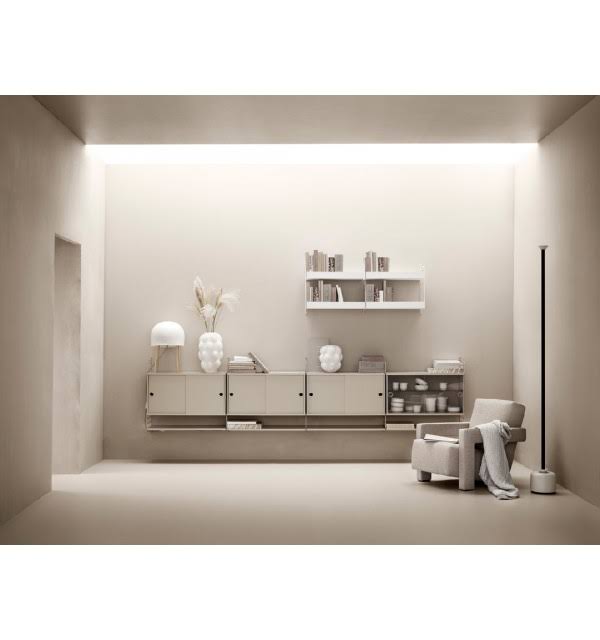 Beige Cabinet Module with Sliding Doors, 78 x 20 cm B212175