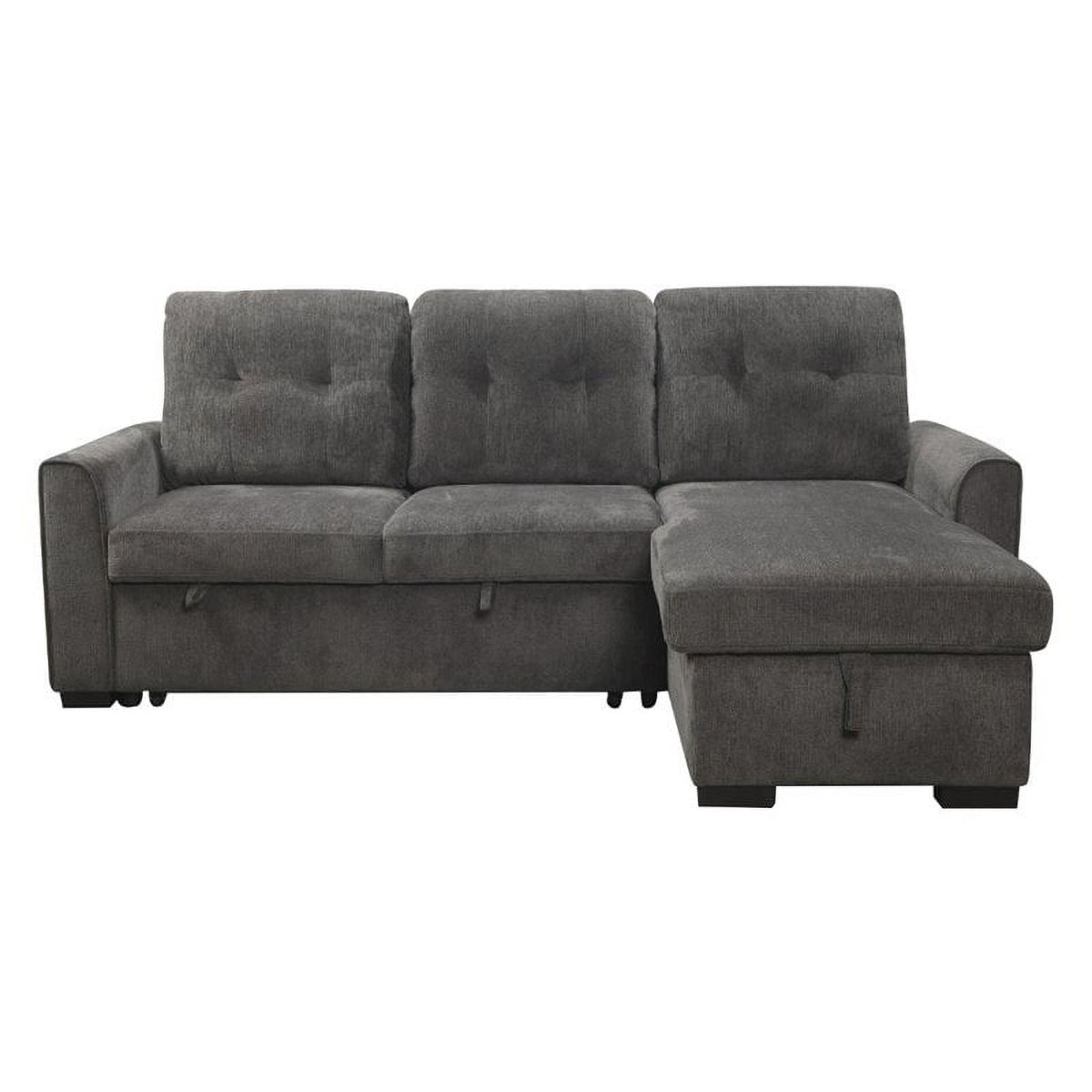 Dark Gray Reversible Sectional P75152