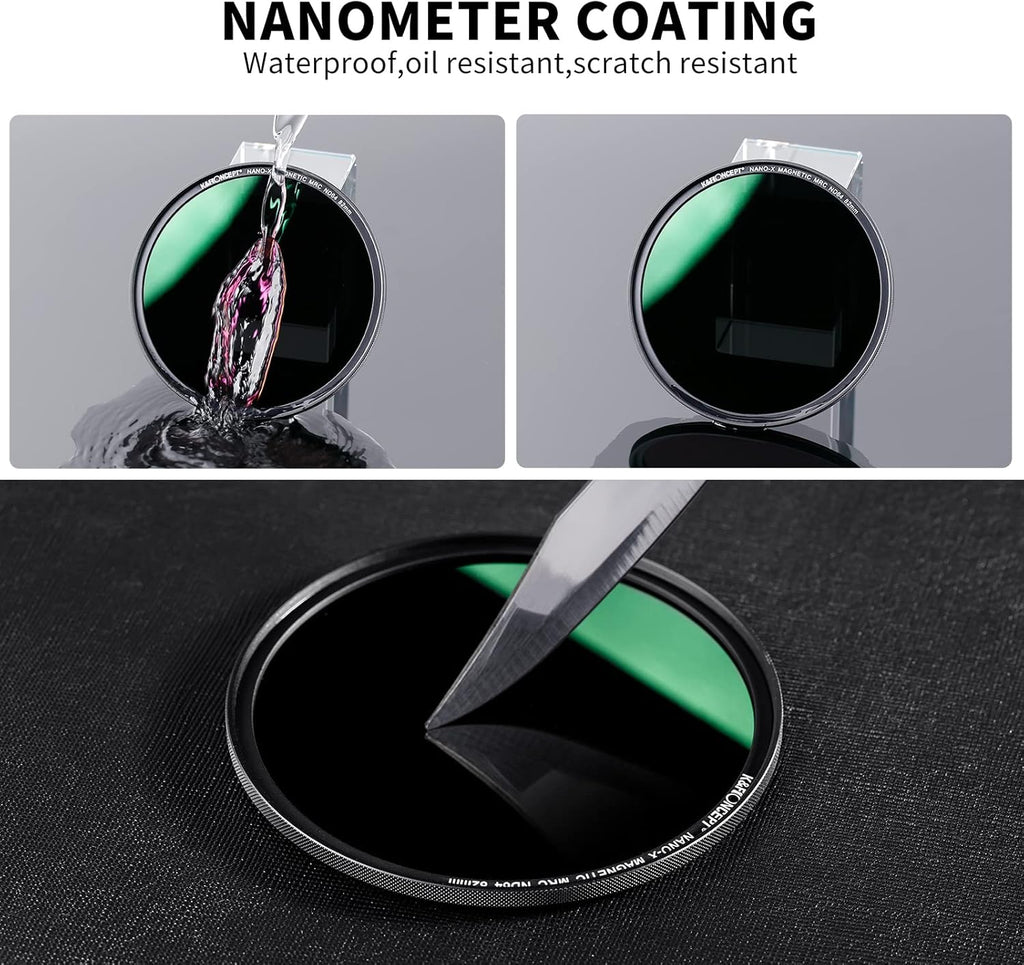55mm Magnetic ND64 Lens Filter Pack of 2 M3332