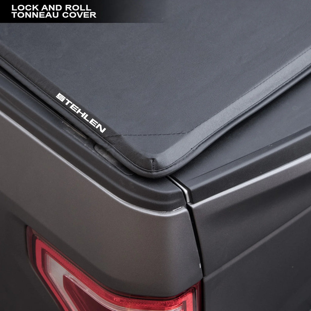 Black Lock And Roll Up Tonneau Cover O1062