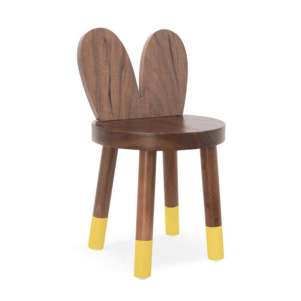 Yellow Kids Chair Set of 2 Q538