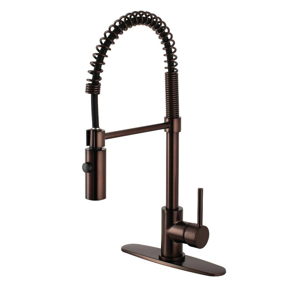 Polished Chrome Pull Down Single Handle Kitchen Faucet I50090