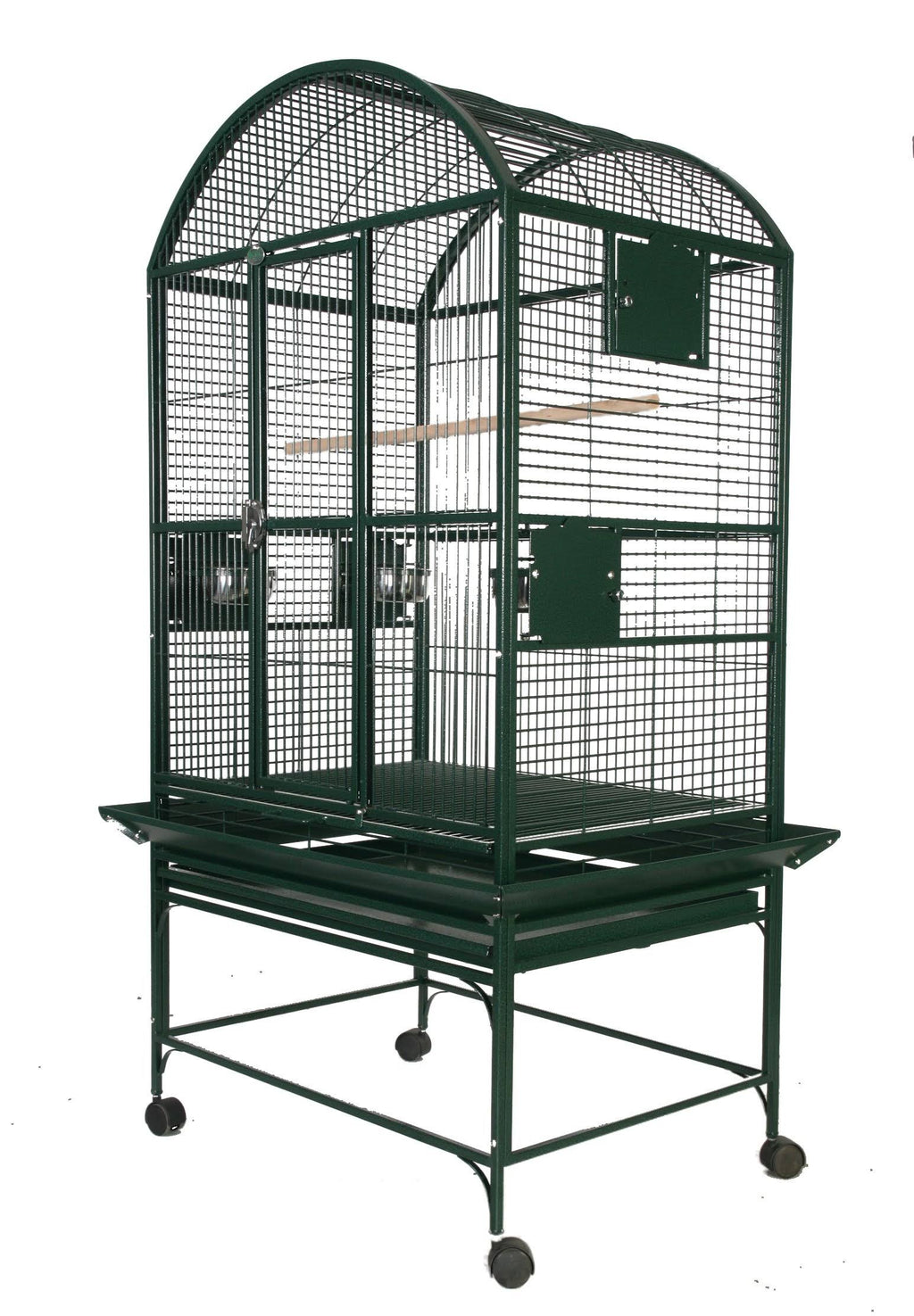 Green Dome Top Bird Cage with 3/4x22 Bar Spacing A890494