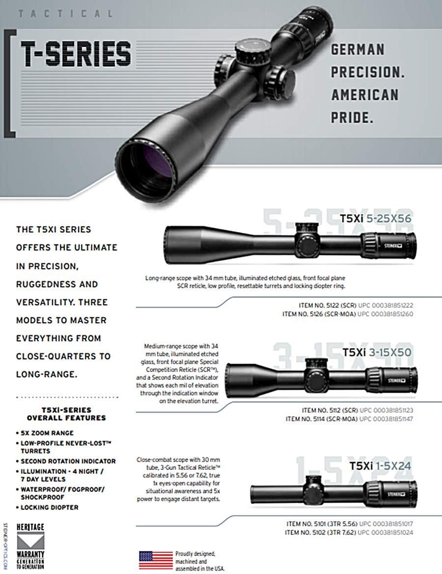 T5Xi Tactical Rifle Scope Z17449