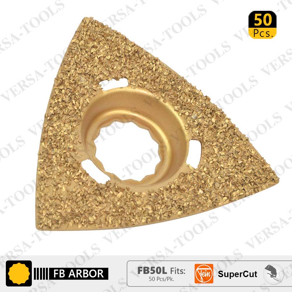 80mm Triangular Carbide Rasp, 50/Pack F92852