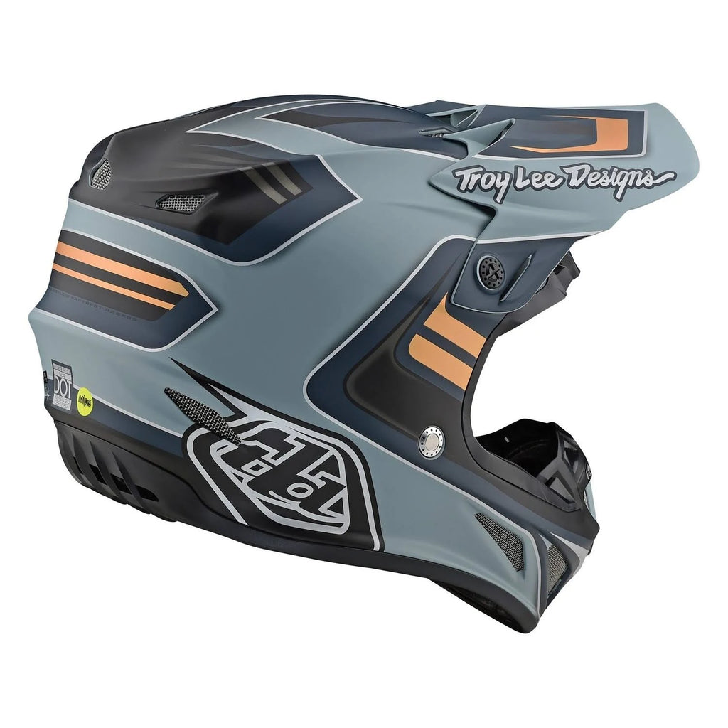 Composite Flash Gray Silver Helmet U7933