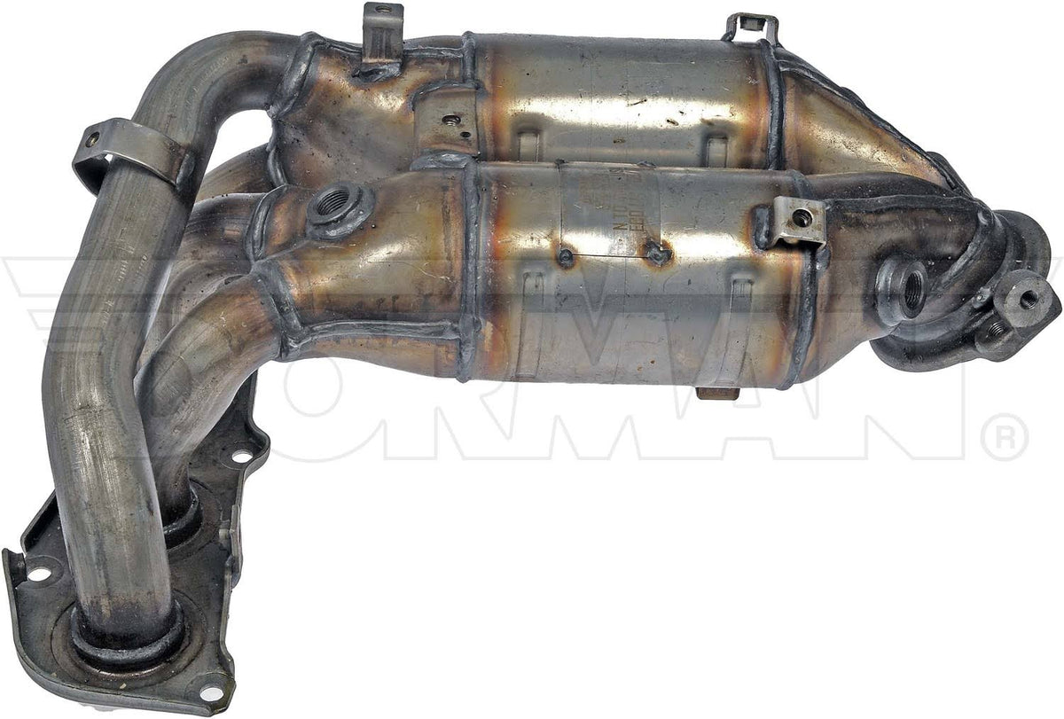 Catalytic Converter with Integrated Exhaust Manifold J829