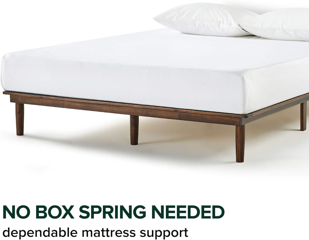 Full Size Solid Acacia Wood Platform Bed Frame W669