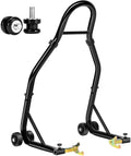 Heavy Duty Motorcycle Rear Wheel Lift Sport Bike Swingarm Spool Paddock Stand Combo A40765