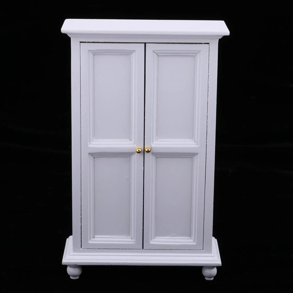 White Armoire Cupboard Cabinet B59026