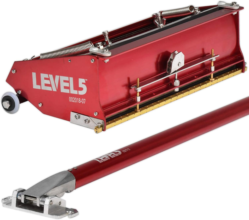 12-Inch Flat Finishing Box with Extendable Handle A8079