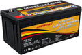 12.8V 200Ah Lithium Iron LiFePO4 Deep Cycle Battery with 100A BMS X663