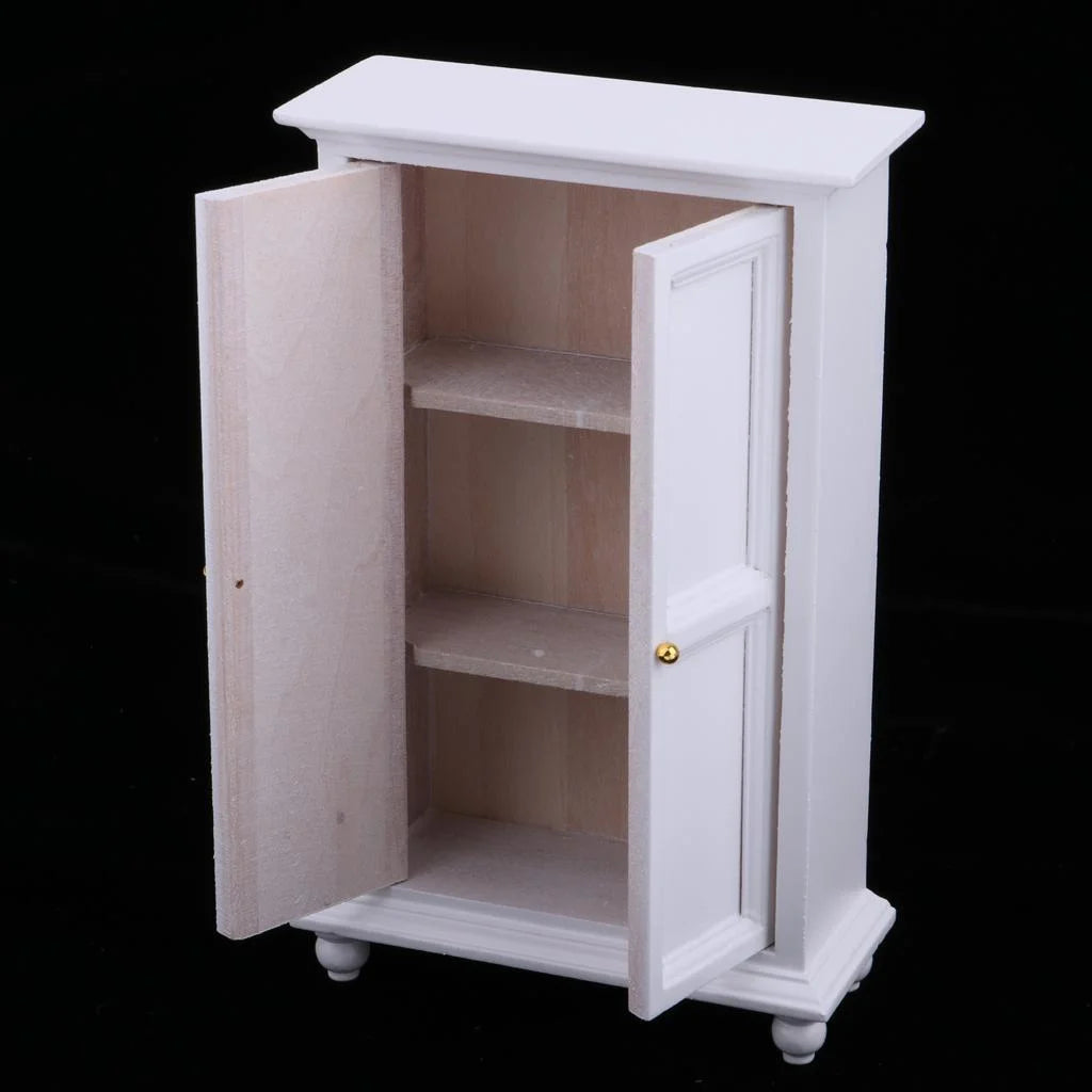 White Armoire Cupboard Cabinet B59026
