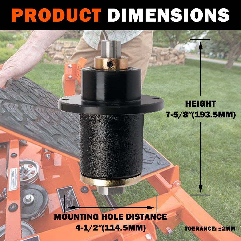 Deck Replacement Spindle Assembly for Zero Turn Mowers U706