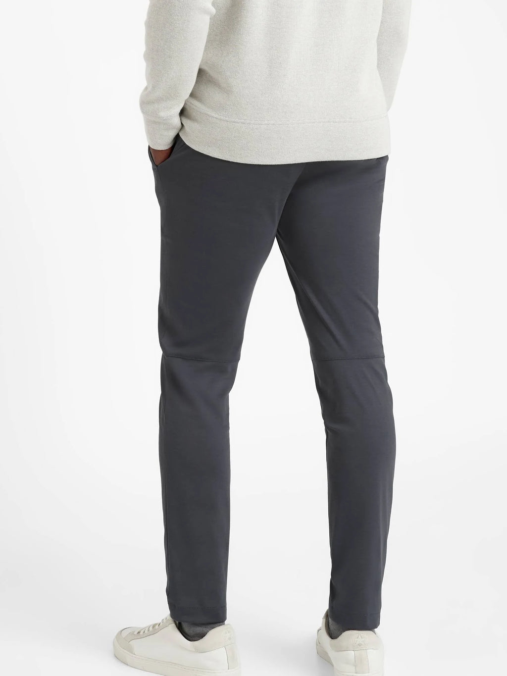 Slim Luxe City Pant Charcoal Gray 35W 32L X616