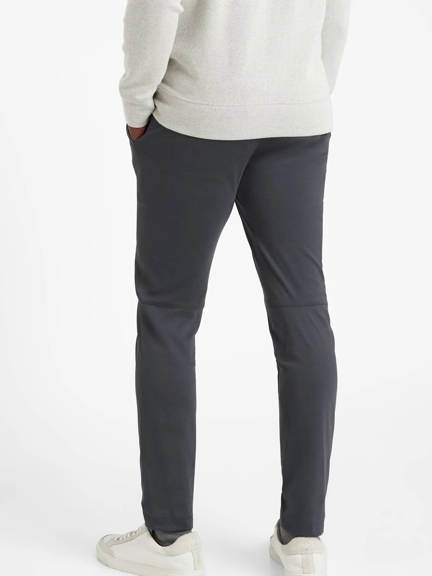 Slim Luxe City Pant Charcoal Gray 35W 32L X616