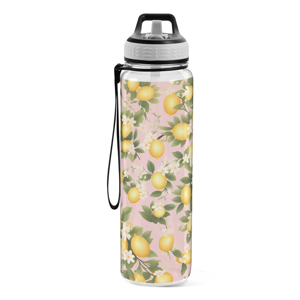 32oz Tritan Leakproof Clear Water Bottle with Straw G62253