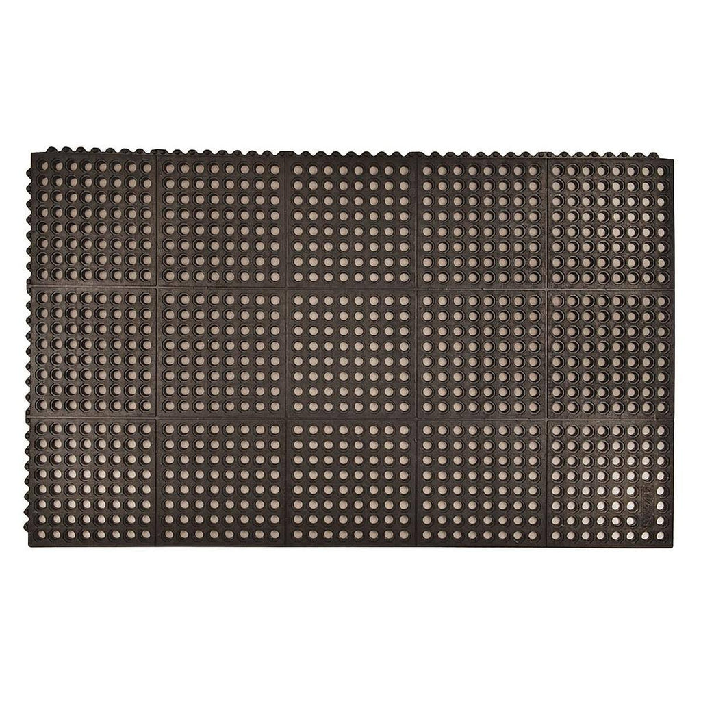 Black Interlocking Drainage Mat H217506