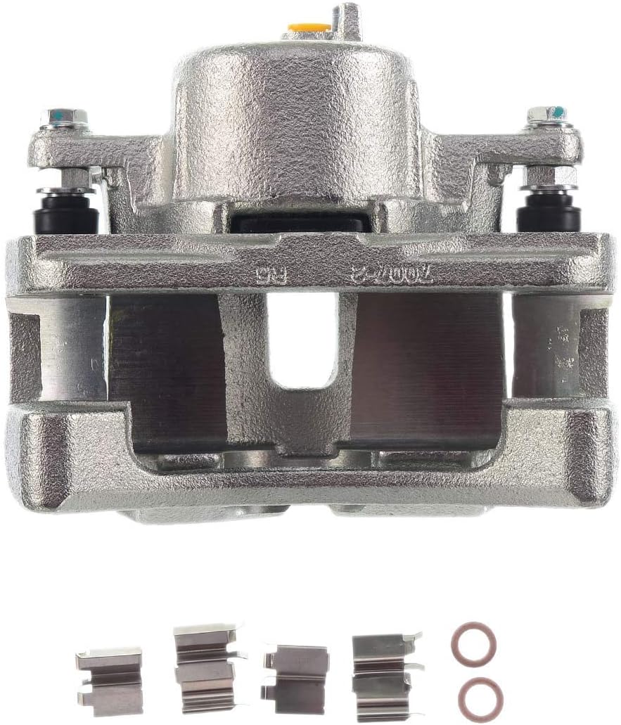 Disc Brake Caliper Assembly with Bracket Front Left Driver Side Pack of 2 A917685