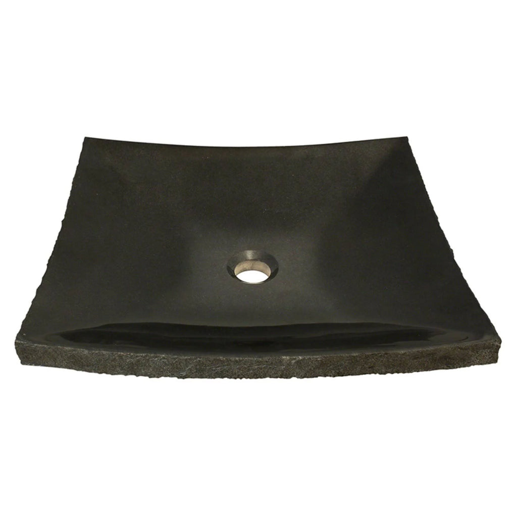 Black Granite Vessel Sink H9484