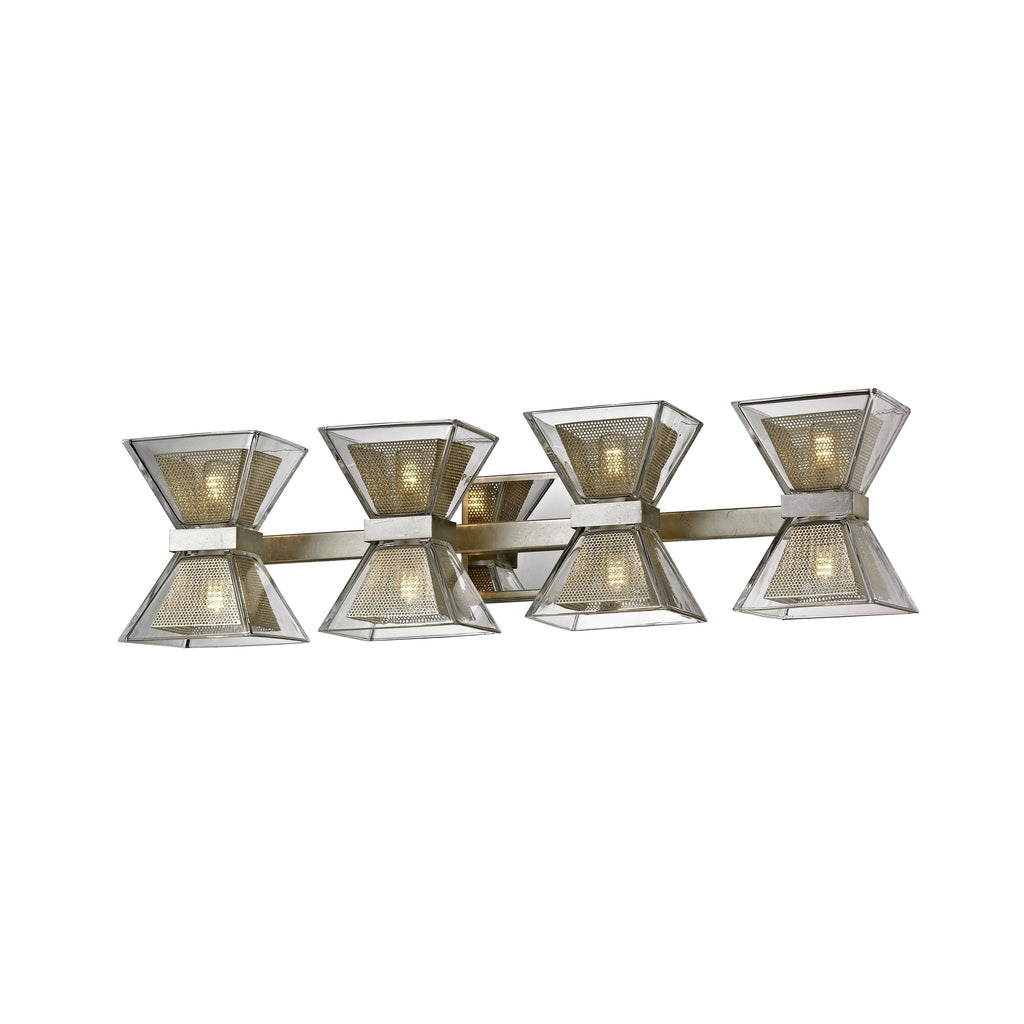 Silver Leaf LED Bath F7657