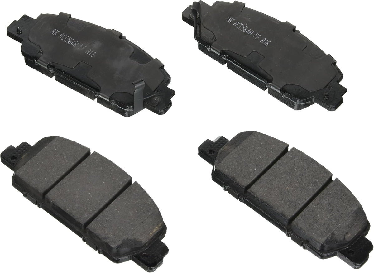 Brake Pad Set, 1 Pack, Black Pack of 2 R808608
